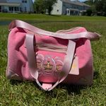 Juicy Couture Pink Travel Bag duffle bag with Gold Accents weekender Photo 4
