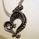 Stunning Silver Scrolled Heart Necklace | Earrings | Jewelry Set Photo 1
