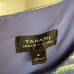 Tahari Arthur S. Levine stripe jumpsuit size 4 Photo 4