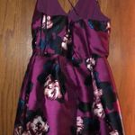 A Byer Floral Homecoming Dress Photo 2