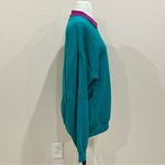 Jerzees Vintage Teal Sweatshirt with a Quilt Square Size XL Photo 4