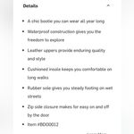 Blondo Noa waterproof ankle boots camel suede 9.5 Photo 1