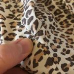 Aerie AMERICAN EAGLE Satin Jogger Lounge Pant Cream Brown Cheetah Leopard Pajama Photo 11