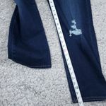 Levi's  Ribcage Straight Ankle Stretch Jeans Dark Wash Blue Size 27x27 Ripped Photo 9