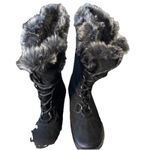 Champion Women's Black Winter Boots , Leather Boots, Warm Size 8 Photo 2