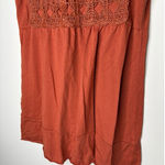 Studio Y 90s Y2K  Womens Size M Tank Top Cami Sleeveless Top Fairy Boho Orange Photo 0