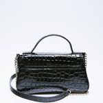 ZARA NEW ANIMAL PRINT BUCKLE CROSSBODY BAG 4.4 x 8.5 x 2.7 inches Photo 1