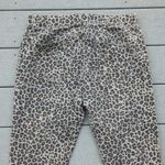 Knox Rose Animal Print Elastic Waist Ankle Jeans | Jeggings Photo 9