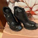 Miu Miu  Leather Ankle Boots Photo 1
