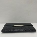 Guccissima Margaux Black Calfskin Leather Continental Wallet - Preowned Photo 6