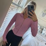 Blue Blush Pink Zip Up Photo 4