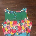 Talbots  Floral Dress Cotton Stretch Sheath Summer Career Church Party Size 10 Photo 5