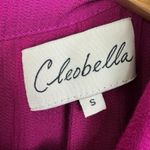 Cleobella  Revolve Lolita Mini Dress in Fuchsia Tie Neck Sz‎ S Photo 2
