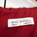 Mac Duggal  68013 Sequin Embroidered Butterfly Sleeve Midi Dress size 20 C5 Photo 2