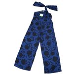 Kate Spade Wide Leg Jumpsuit one Shoulder Bow Accent Sz 14 NWT Holiday Wedding Photo 4