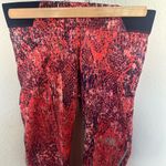 The North Face  Motus Capri Legging Tights Orange Blue Abstract Snake Print Small Photo 3