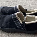 Jbu Jambu Black Velvet sherpa Lined All Terra Traction SlipOn warm cozy cabin sz 7 Photo 1