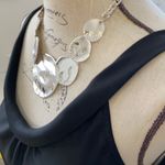 Old Navy cute silky feel top with bottom side tie. Photo 2