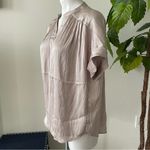 Joan Vass  Women’s Short Sleeve Top Size S Photo 3