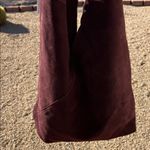 Cheval Firenze | Wine Italian Leather Hobo Bag w/ Matching Wallet & Scarf 🍂🍁 Red Photo 12