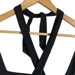 Go Couture  Black Strappy Halter Sleeveless Maxi Dress Size Large Photo 2