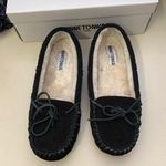 Minnetonka Lodge Trapper Black Women's Moccasins - size 10 Photo 0