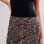 Free People  Embellished Mini Skirt Size Large NWOT Photo 0