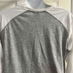 Jim Beam Women’s Heather Gray & White Baseball Long Sleeve Cotton T Photo 6