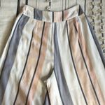 On The Road • striped cropped wide leg pants Photo 7