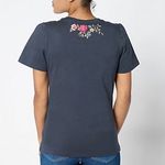 Driftwood Jeans Julie Crew Neck Tee Shirt - Serenity Photo 1