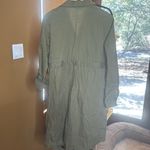 Liz Lange Maternity  for Target Utility Dress Olive Green Size Large Photo 10