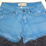 vintage savannah Blue Denim Shorts Photo 0