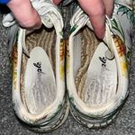 Free People Jackson White Tropical Print Espadrille Pineapple Sneakers Photo 4