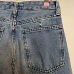 ZARA NWT  Mid Rise Full Length Wide Leg Jeans Light Wash Womens Size US 0 EUR 32 Photo 6