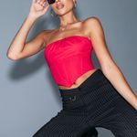 Princess Polly BAD GAL BUSTIER RED size 6 Photo 2