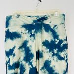 Adore Me NWT  Tye Dye Dani Cropped Leggings Size L Blue Photo 1