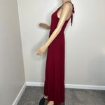 Old Navy Red Racerback Sleeveless Tank Maxi Dress Photo 1