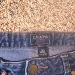 CHAPS  Denim Dark‎ Wash Straight Leg Jeans Women's Size 12 Cotton Blend Photo 1