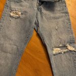 Levi's 501 Waist Size 25 Length 28 Levi Strauss Denim Blue Jeans Ripped … Photo 7