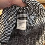 All:Row cropped gingham trim hooded trench coat size small Tan Photo 8