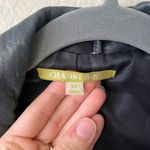 Gianni Bini  Distressed Blue Leather Moto Jacket Women’s Size XS Photo 7