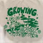 Princess Polly Size 8 Baby Tee Shirt Growing Plants Graphic Kelly Green Herb Photo 3