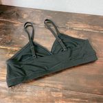 Gap -`♡´- Free! Breathe Triangle Bralette Size XL in Black Photo 4