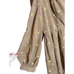 SheIn MOD Plus Floral Print Sweetheart Neck Lantern Sleeve Dress Sz 4XL in apric Photo 9