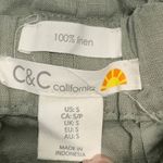 C&C California  Linen Army Green Short Photo 2