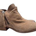 Sam Edelman  Packer Ankle Boot Double Zipper Tan Leather Sz 7.5 W Photo 0