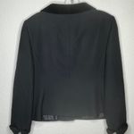 Vintage Kasper Petite Blazer Black‎ Black Size 12P Photo 1