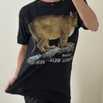 Vintage National Wildlife Federation Cougar Crew Neck T Photo 0