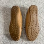 Coach Fredrica Camel Colored Pebble Grain Leather Loafers Flats Size 6.5B Photo 5