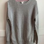 Stylus Gray Knit Crew Neck Sweater Size L Photo 0